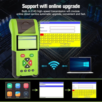 JDiag M200 8V-30V OBD Motorcycles Diagnostic Instrument with Data Printing, Full Version - Code Readers & Scan Tools by buy2fix | Online Shopping UK | buy2fix