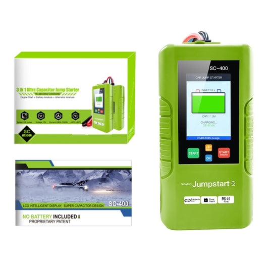 JDiag TopDiag SC-400 12V Car Jump Starter Fast Charge Jump Emergency Starter - Power Bank by buy2fix | Online Shopping UK | buy2fix