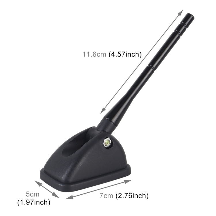 YQ-603A 11.6x1.3cm Car Roof Antenna Shape Decorator by buy2fix
