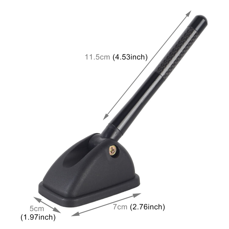 YQ-606A 11.5x1.3cm Car Roof Antenna Shape Decorator by buy2fix