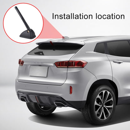 YQ-606A 11.5x1.3cm Car Roof Antenna Shape Decorator by buy2fix