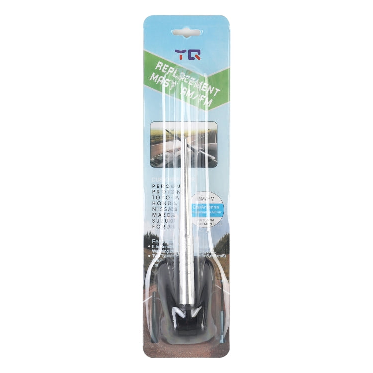 YQ-610A 12x1.3cm Car Roof Antenna Shape Decorator by buy2fix