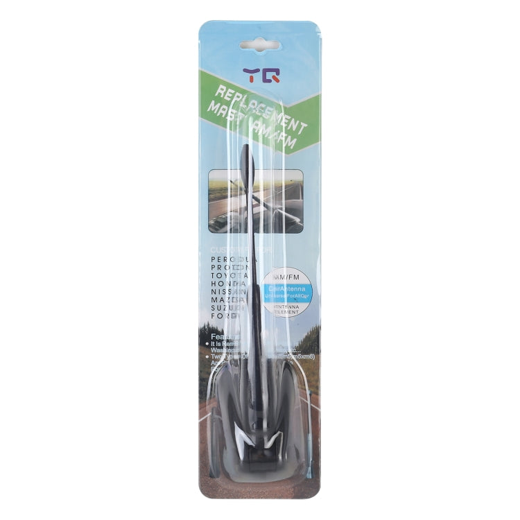 YQ-615A 15.5x1.3cm Car Roof Antenna Shape Decorator by buy2fix