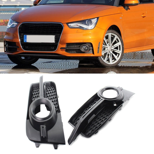 For Audi A1 8X 2011-2014 1 Pair Car Bumper Fog Lamp Decorative Cover Lower Grille Fog Lamp Frame 8X0807682B - Trunk & Bumper Accessories by buy2fix | Online Shopping UK | buy2fix