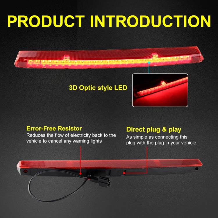 For Volkswagen Golf 5 GTI 2005-2009 Car High Position Brake Light 1K6945097F (Red) by buy2fix