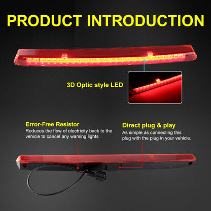 For Volkswagen Golf 5 GTI 2005-2009 Car High Position Brake Light 1K6945097F (Red) by buy2fix