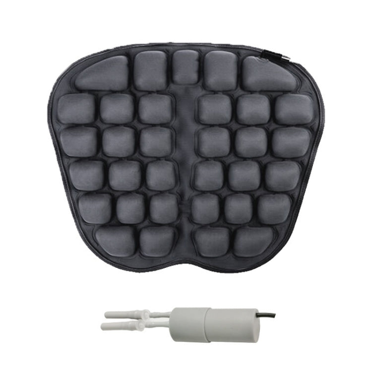 IN-SC003 Car Office Inflatable Airbag Seat Cushion, Style: Electric Water Inflatable Dual-Use (Black) by buy2fix