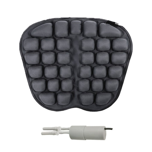 IN-SC003 Car Office Inflatable Airbag Seat Cushion, Style: Electric Water Inflatable Dual-Use (Black) by buy2fix