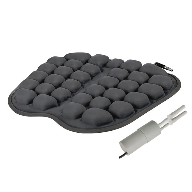 IN-SC003 Car Office Inflatable Airbag Seat Cushion, Style: Electric Water Inflatable Dual-Use (Black) by buy2fix