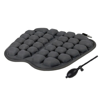 IN-SC003 Car Office Inflatable Airbag Seat Cushion, Style: Manual Inflation (Black) - Seat Accessories by buy2fix | Online Shopping UK | buy2fix