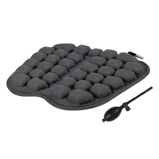 IN-SC003 Car Office Inflatable Airbag Seat Cushion, Style: Manual Inflation (Black) - Seat Accessories by buy2fix | Online Shopping UK | buy2fix