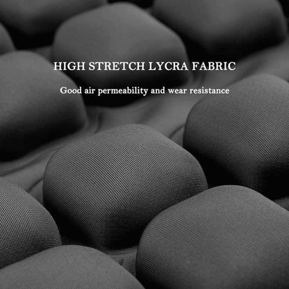IN-SC003 Car Office Inflatable Airbag Seat Cushion, Style: Manual Inflation (Black) - Seat Accessories by buy2fix | Online Shopping UK | buy2fix