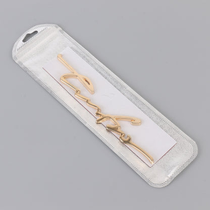 Car Personalized Aluminum Alloy Decorative Stickers, Size: 16x3.5x0.4cm (Gold) by buy2fix