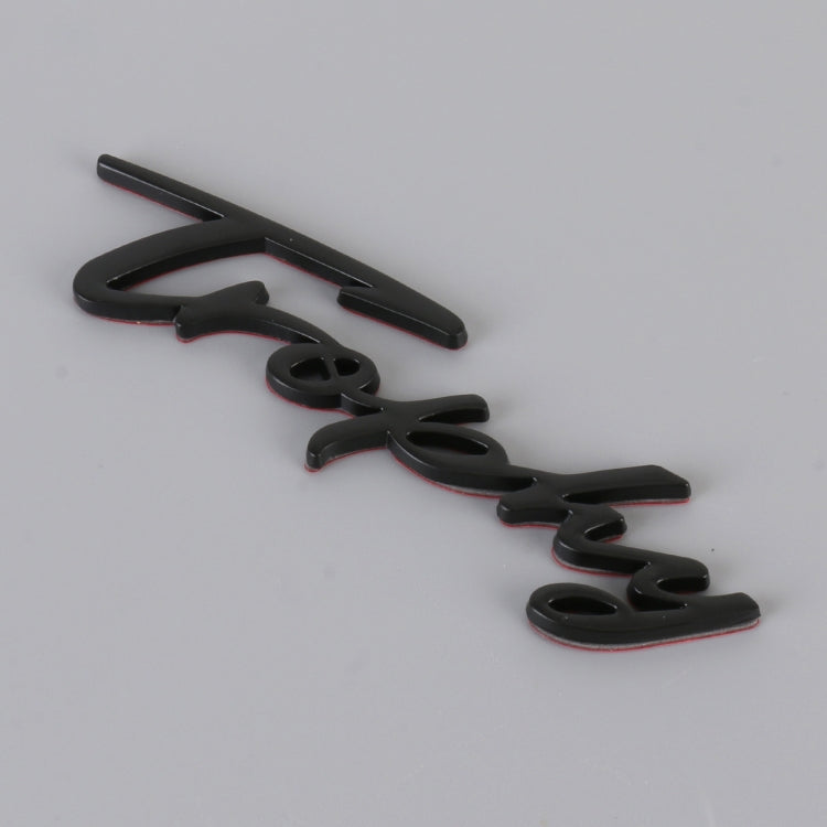 Car TROPHY Personalized Aluminum Alloy Decorative Stickers, Size: 11.5x2.5x0.35cm (Black) by buy2fix