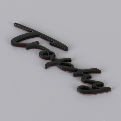 Car TROPHY Personalized Aluminum Alloy Decorative Stickers, Size: 11.5x2.5x0.35cm (Black) by buy2fix