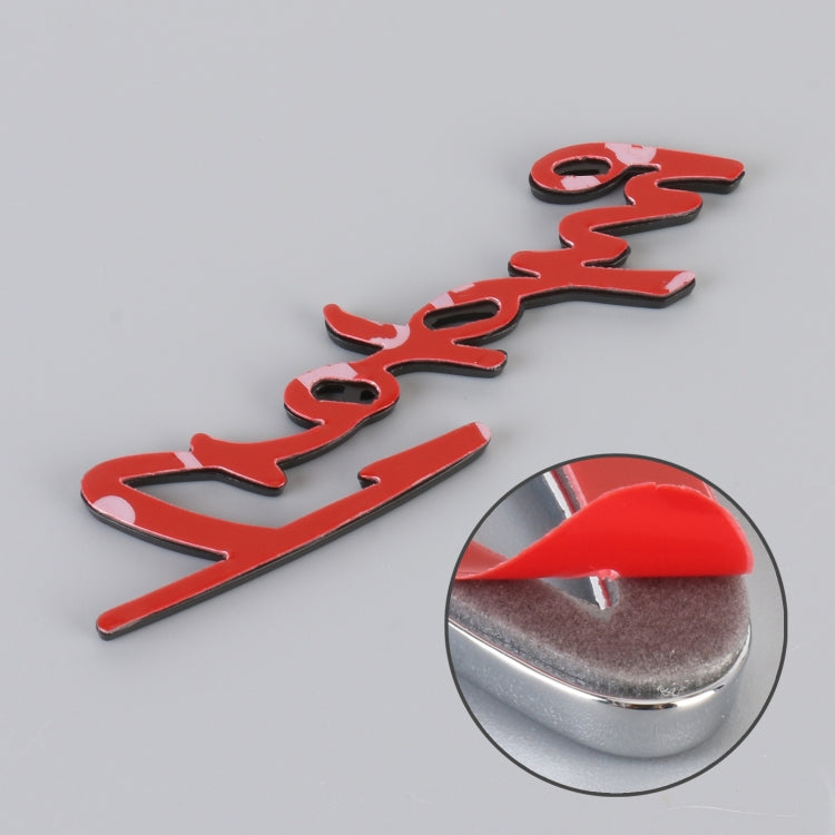 Car TROPHY Personalized Aluminum Alloy Decorative Stickers, Size: 11.5x2.5x0.35cm (Black) by buy2fix