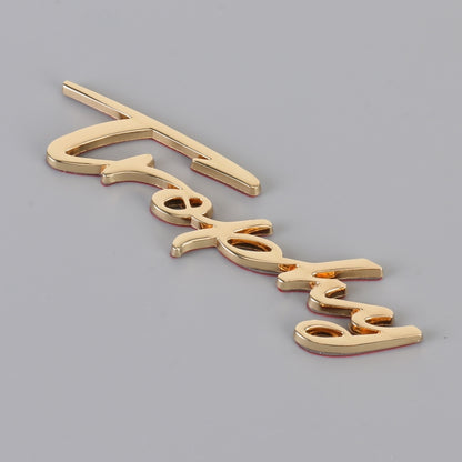 Car TROPHY Personalized Aluminum Alloy Decorative Stickers, Size: 11.5x2.5x0.35cm (Gold) by buy2fix