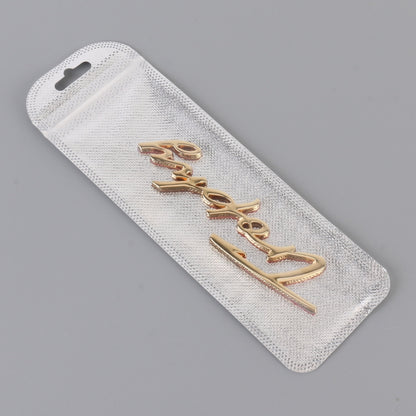 Car TROPHY Personalized Aluminum Alloy Decorative Stickers, Size: 11.5x2.5x0.35cm (Gold) by buy2fix