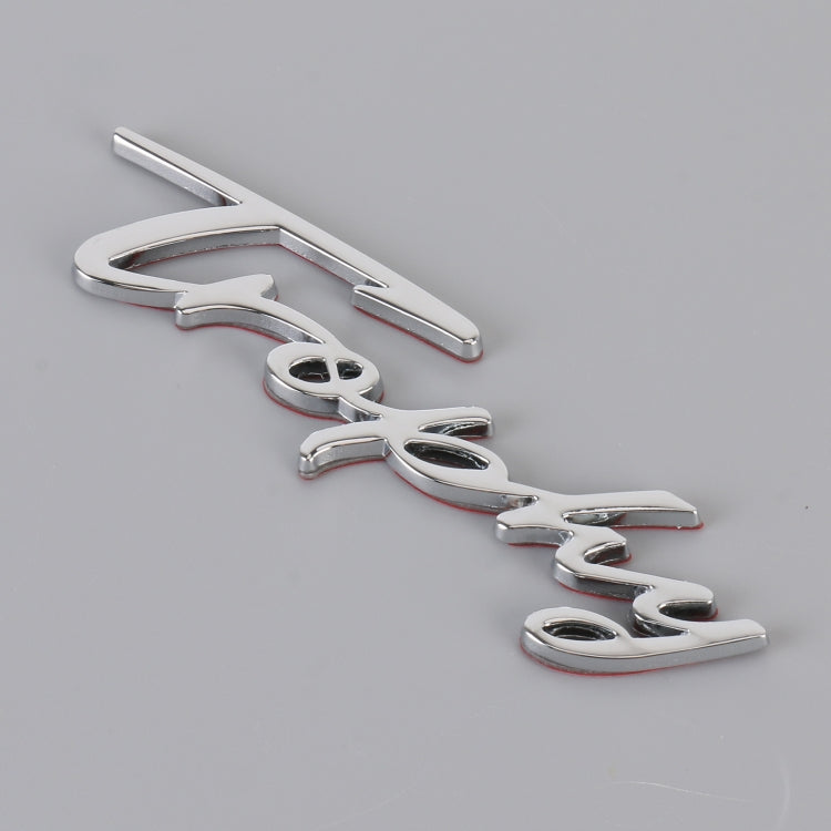 Car TROPHY Personalized Aluminum Alloy Decorative Stickers, Size: 11.5x2.5x0.35cm (Silver) by buy2fix