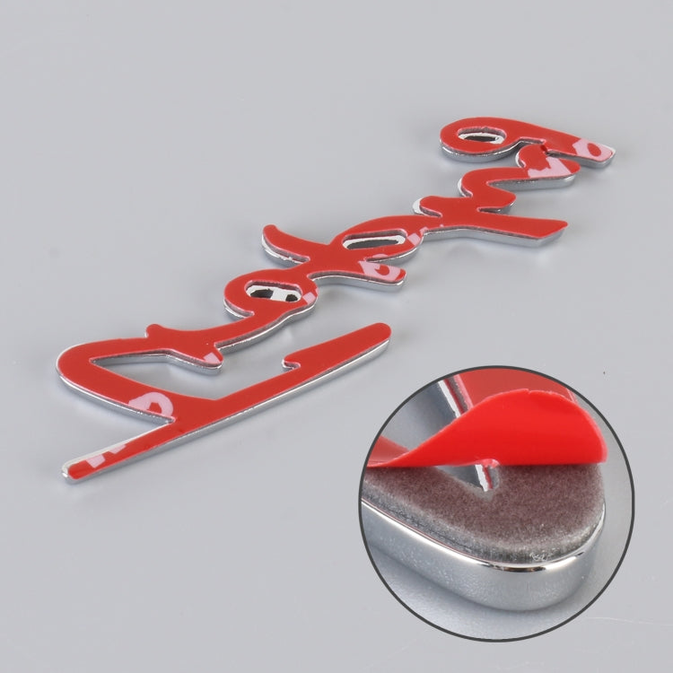 Car TROPHY Personalized Aluminum Alloy Decorative Stickers, Size: 11.5x2.5x0.35cm (Silver) by buy2fix