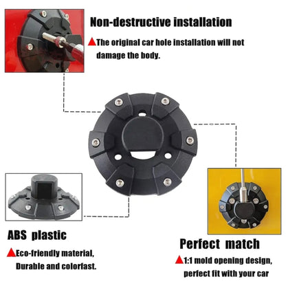 Car Antenna Base Mount Accessories for Jeep Wrangler by buy2fix