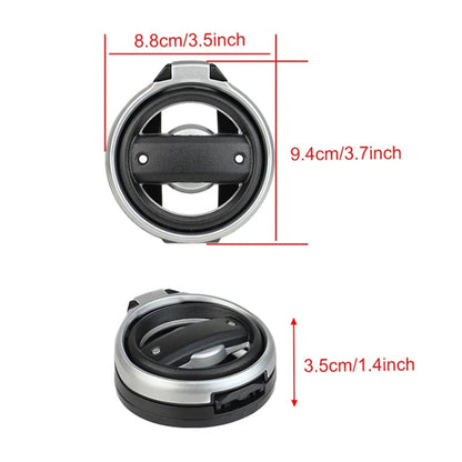 For Jeep Wrangler JK 2007-2017 JL / JT 2018+ Car Air Conditioner Air Vent Water Cup Holder (Blue) by buy2fix