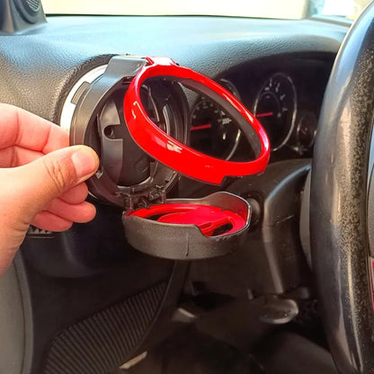 For Jeep Wrangler JK 2007-2017 JL / JT 2018+ Car Air Conditioner Air Vent Water Cup Holder (Blue) by buy2fix