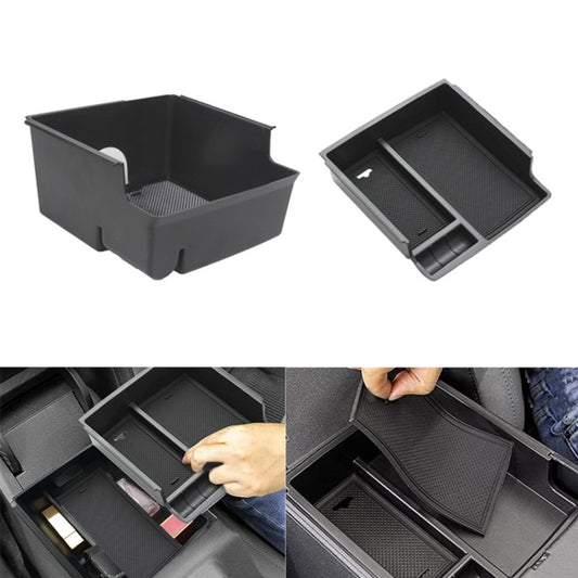 For Ford Bronco 2021 Car Armrest Box Double Layer Storage Box by buy2fix