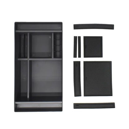 For Chevrolet Silverado GMC 2019-2020 Car Central Armrest Box Storage Box, Style: Type B by buy2fix