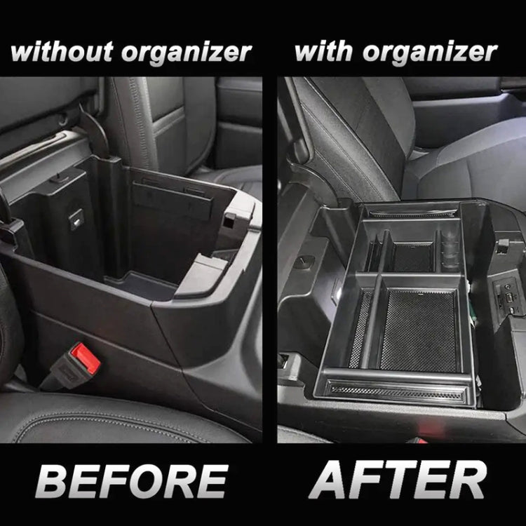 For Chevrolet Silverado GMC 2019-2020 Car Central Armrest Box Storage Box, Style: Type B by buy2fix