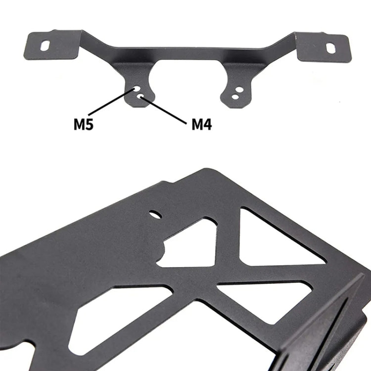 For Jeep Wrangler JL 2018-2019 US Version Car Modified Tire License Plate Frame Mounting Bracket by buy2fix