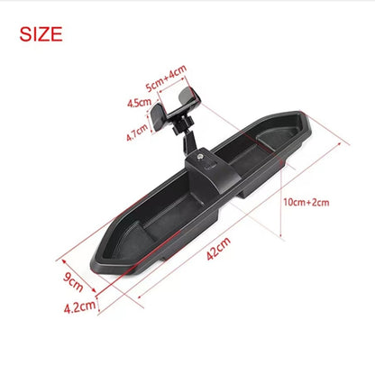 For Jeep Wrangler JL / JT 2018 Car Modified Dashboard Storage Box with Phone Navigation Bracket by buy2fix