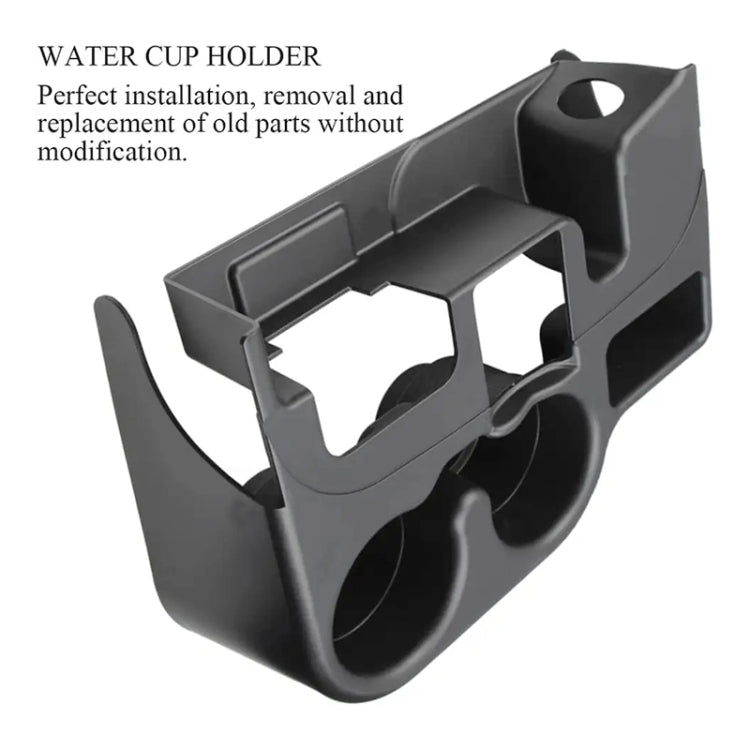 For Dodge Ram 2003-2012 Car Front Center Console Water Cup Holder SS281AZ by buy2fix