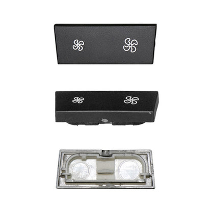 For BMW 3 Series E84 E90 F25 X3 Car Air Conditioner Panel Switch Button Air Volume Key 6411 9344 143-MA by buy2fix