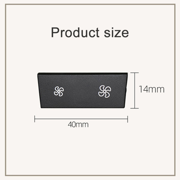 For BMW 3 Series E84 E90 F25 X3 Car Air Conditioner Panel Switch Button Air Volume Key 6411 9344 143-MA by buy2fix