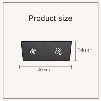 For BMW 3 Series E84 E90 F25 X3 Car Air Conditioner Panel Switch Button Air Volume Key 6411 9344 143-MA by buy2fix