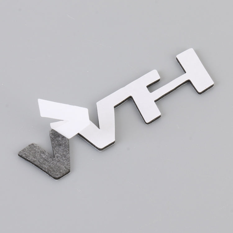 Car WT-i Personalized Aluminum Alloy Decorative Stickers, Size:7.5 x 2cm (Black) by buy2fix