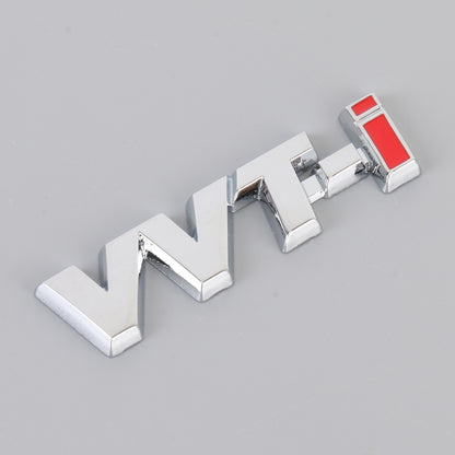 Car WT-i Personalized Aluminum Alloy Decorative Stickers, Size:7.5 x 2cm (Silver) by buy2fix