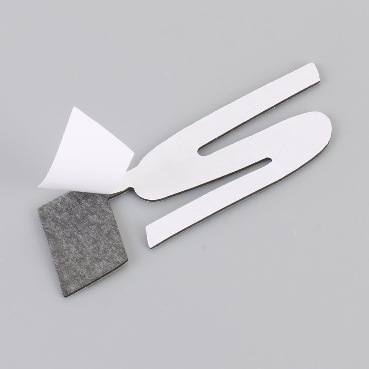 Car Si Metal Stickers Personalized Aluminum Alloy Decorative Stickers, Size:10 x 3cm (Black) by buy2fix