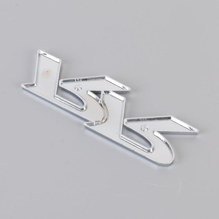 Car Dual R Personalized Aluminum Alloy Decorative Stickers, Size:11 x 3.5cm (Red + Black) by buy2fix