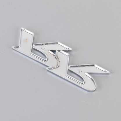 Car Dual R Personalized Aluminum Alloy Decorative Stickers, Size:11 x 3.5cm (Red + Black) by buy2fix