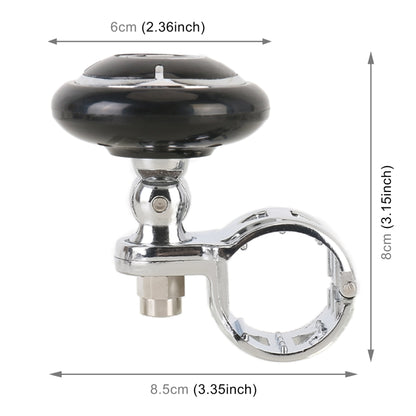 YI-71 Car Steering Wheel Booster Ball Car Power Handle (Black) by buy2fix