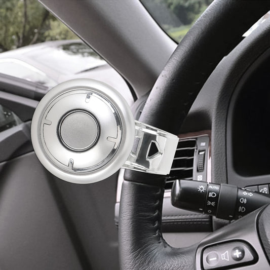 YI-71 Car Steering Wheel Booster Ball Car Power Handle (Silver Grey) by buy2fix