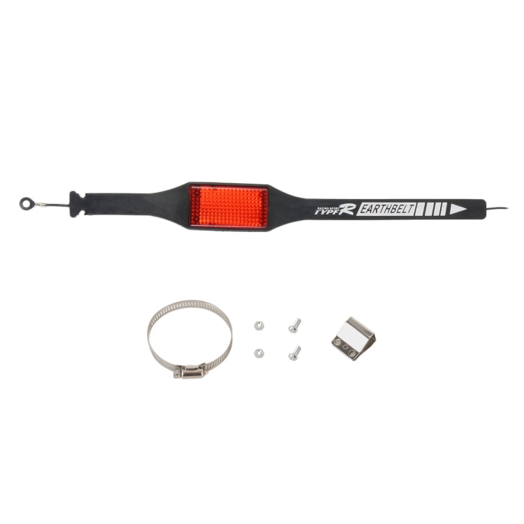 Car Anti Static Strap Earth Belt Reflector (Red) by buy2fix