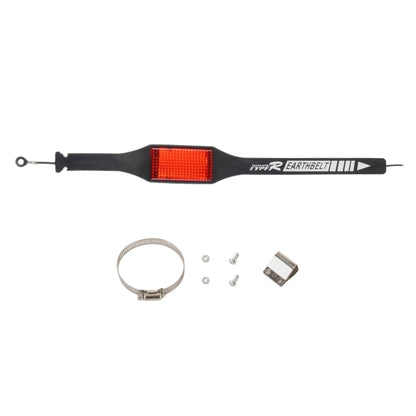 Car Anti Static Strap Earth Belt Reflector (Red) by buy2fix