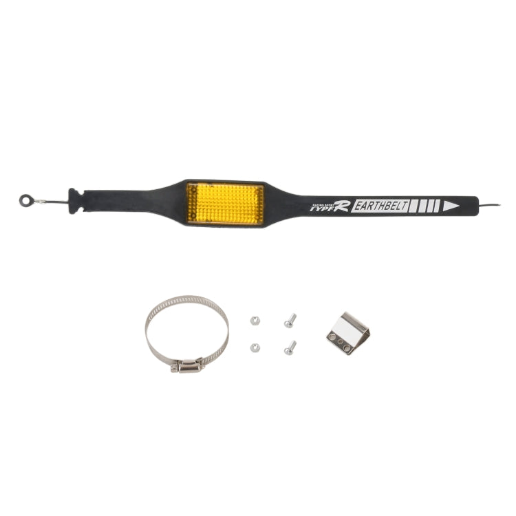 Car Anti Static Strap Earth Belt Reflector (Yellow) by buy2fix