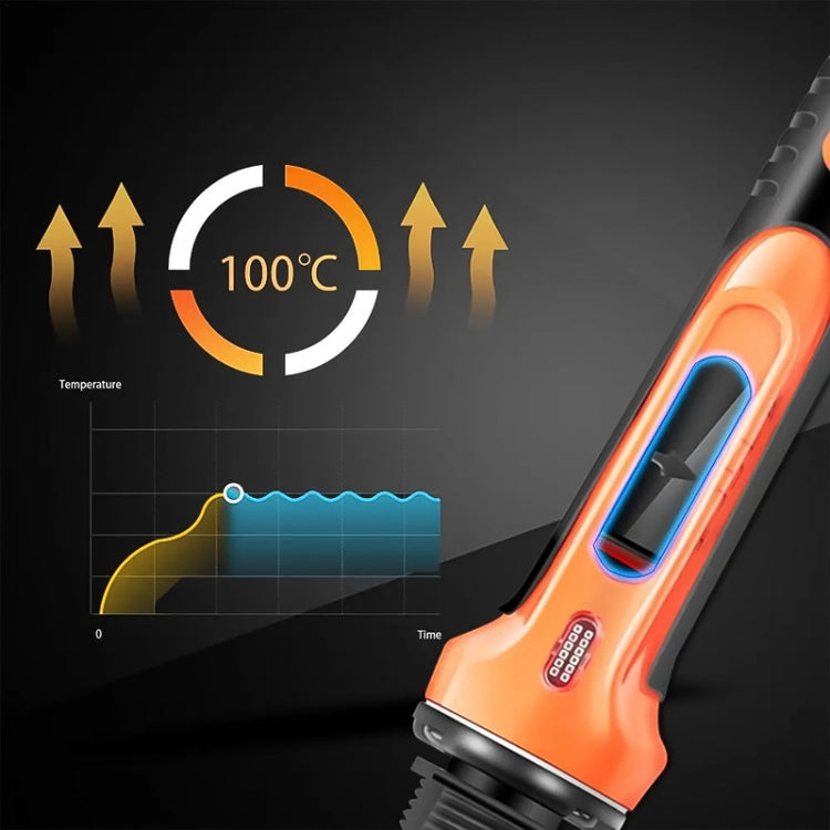 100W Electric Soldering Iron Plastic Welding Machine Car Bumper Repair Plier, EU Plug (Blue) by buy2fix