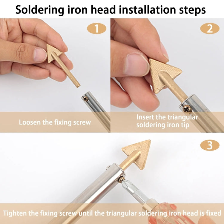 100W Electric Soldering Iron Plastic Welding Machine Car Bumper Repair Plier, EU Plug (Yellow) by buy2fix