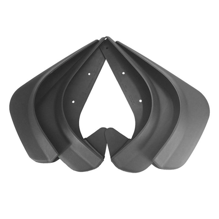 4pcs/set Car Auto Universal Soft Plastic Splash Flaps Mudguards Fender Guard by buy2fix
