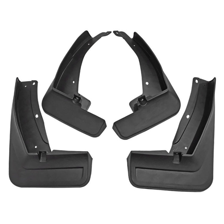 For Volkswagen Tiguan LR-Line 2018-2020 4pcs/Set Car Auto Soft Plastic Splash Flaps Fender Guard by buy2fix